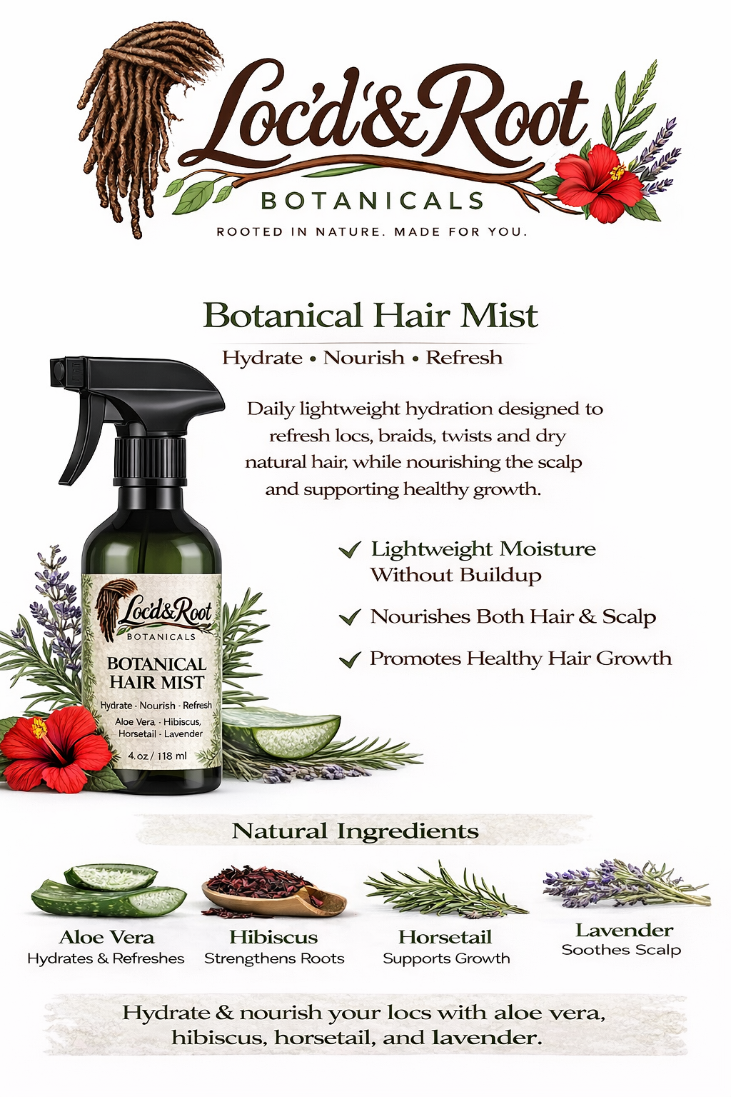 Botanical Hair & Scalp Mist