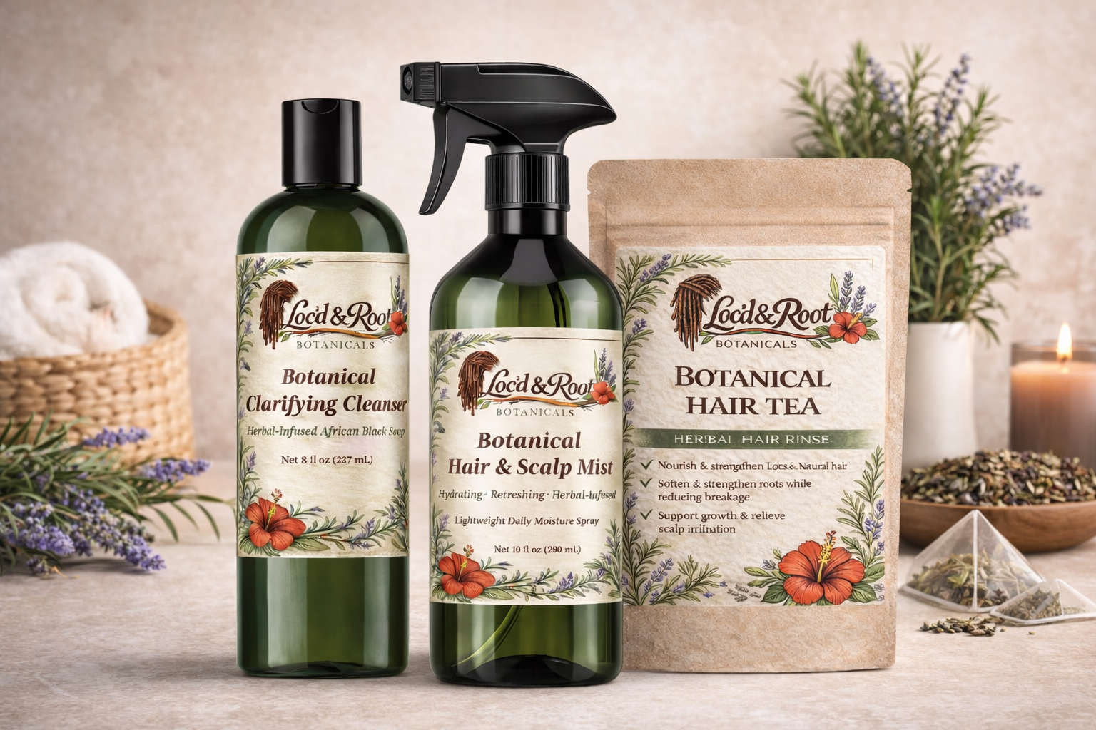 Botanical Hair Care Bundle
